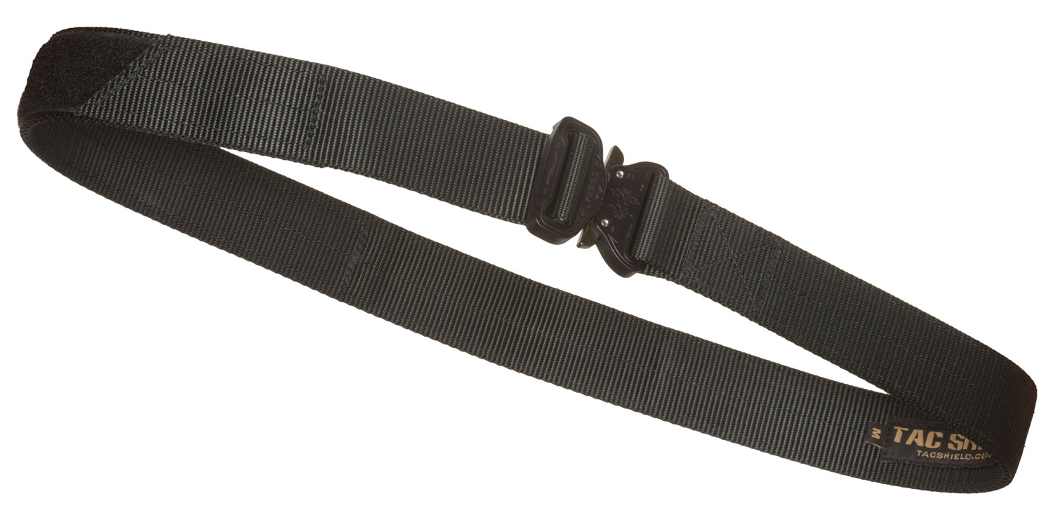 Tacshield T30MDBK Tactical Gun Belt Black Webbing 34-38″ 1.50″ Wide Buckle Closure