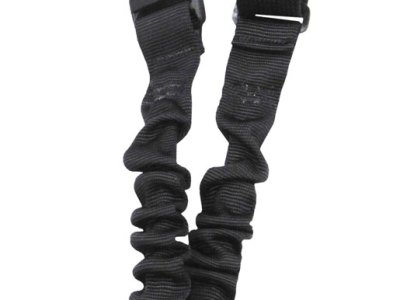 Tacshield T6010BK Shock Sling Black Webbing Single-Point Rifle/Shotgun