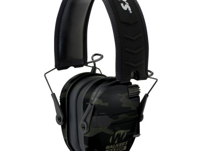 Walker’s GWPDRSEMMCCG Razor PRO Digital Electronic Muff 23 dB Over the Head Multi-Cam/Black Polymer