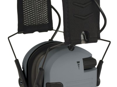 Walker’s GWPXDRSEMG Razor X-TRM Digital Electronic Muff 21 dB Over the Head Gray/Black Polymer