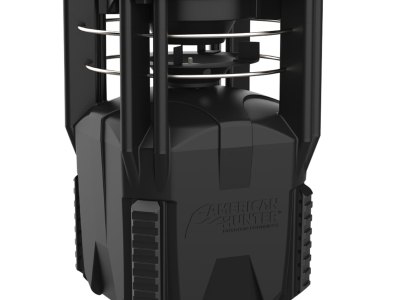 American Hunter AHXDPROKIT XD-Pro Kit Upgraded Industrial Motor, Varmint Guard, Black