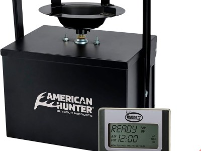 American Hunter 20558 Heavy Duty Spin Kit  8 Programs 1-30 Seconds Duration Black Features Digital Timer