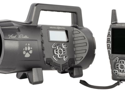 Western Rivers WRC-EGC-SS Eichler Single Speaker Electronic Call Multiple Sounds Attracts Predators Features Remote Control Black Plastic