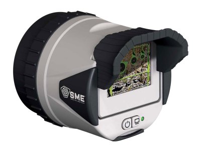 SME SMESCPCAMT Spot Shot Wi-Fi Spotting Scope Camera w/Screen Black/Beige Android/iPad/iPhone Compatible 2.40″ LCD Display