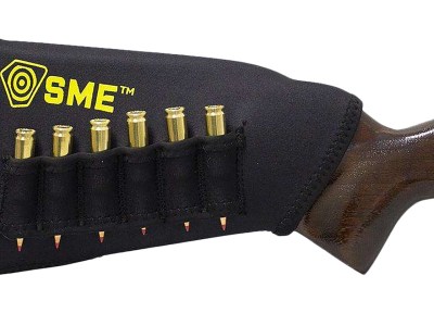 SME SMERSRSL Stock Riser  with Shell Loop Black Neoprene
