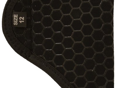 Birchwood Casey EH12 Epoxy Honeycomb  Pocket Size 12 Black Nylon Fits 380 Handgun Ambidextrous
