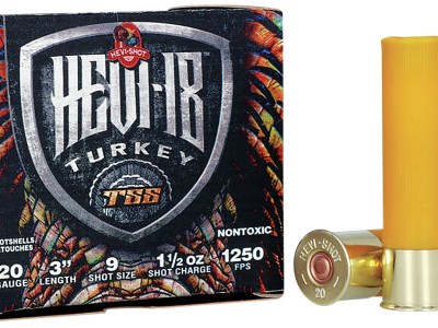 HEVI-Shot HS7009 HEVI-18 TSS Turkey 20Gauge 3″ 1 1/2oz Tungsten 9Shot 5 Per Box/10 Case