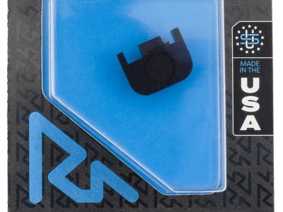 Rival Arms RA43G001A Slide Back Cover Plate  Double Stack Black Anodized Aluminum for Glock 17/19 Gen3-4