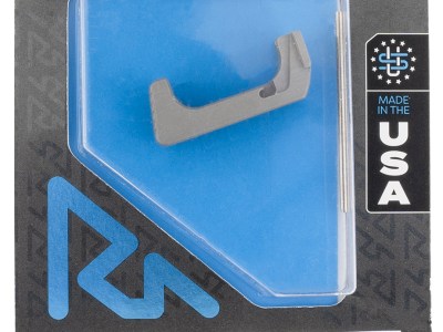 Rival Arms RA72G004D Magazine Release  Extended Silver Aluminum for Glock 43X, 48