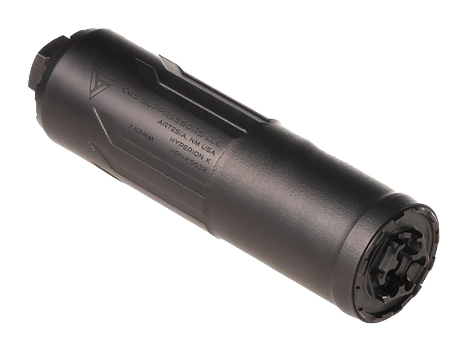 CGS SUPPRESSORS CGSHELIOS556DT Helios DT 5.56x45mm NATO 6.37″ Black Anodized 1.75″