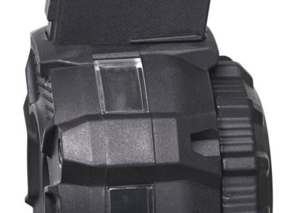 ProMag DRMA24 Standard  65rd Drum w/ Capacity Window 223 Rem/5.56x45mm Fits AR-15 Black DuPont Zytel Polymer