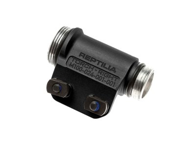 Reptilia LLC 100043 Torch  Black Anodized 3V/CR123 Right Side