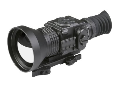 AGM Global Vision 3083455008SE71 Secutor T75-384 Thermal Rifle Scope Black 3.6x 75mm Multi Reticle 384×288, 50Hz Resolution Zoom Digital 1x/2x/4x/PIP Features Rangefinder