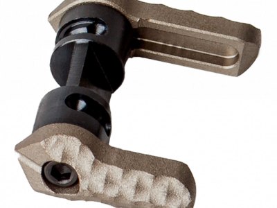 Seekins Precision 0011580006 Safety Selector 60/90 Degree Flat Dark Earth Aluminum Ambidextrous