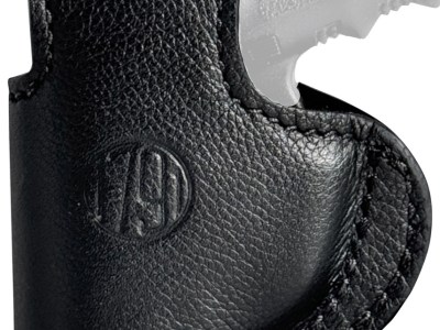 1791 Gunleather UCH4NSBR Ultra Custom  IWB Size 04 Night Sky Black Leather Belt Clip Compatible w/Glock 17/S&W M&P Shield/Springfield XD Right Hand