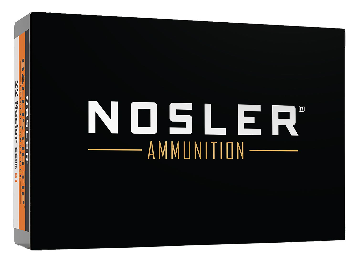 Nosler 61030 Ballistic Tip  22Nosler 55gr Spitzer Ballistic Tip Varmint 20 Per Box/10 Case