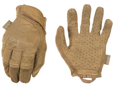Mechanix Wear MSV72011 Specialty Vent  Coyote Synthetic Leather XL Velcro Closure