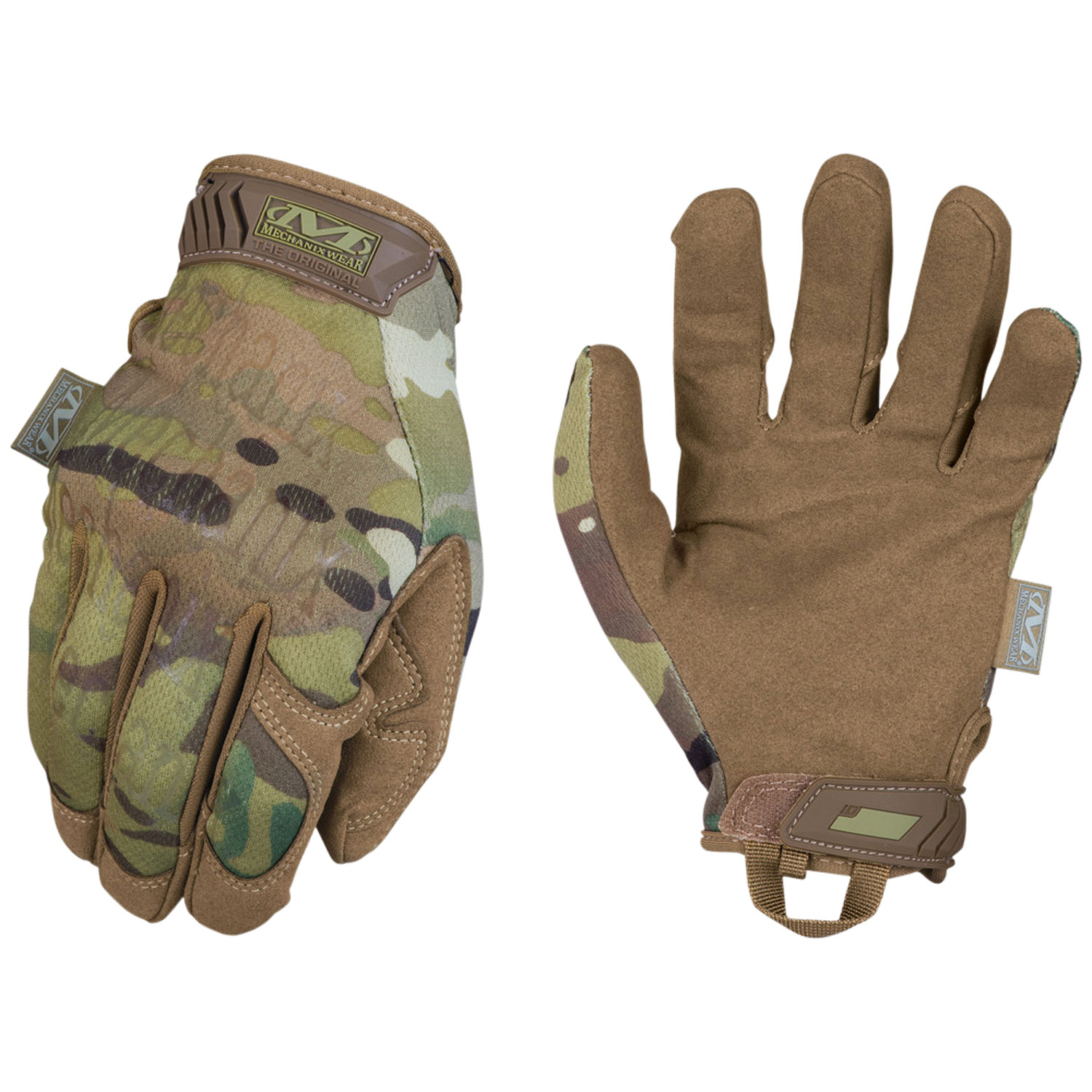 Mechanix Wear MG78012 Original  Multi-Cam Synthetic Leather 2XL Velcro Closure