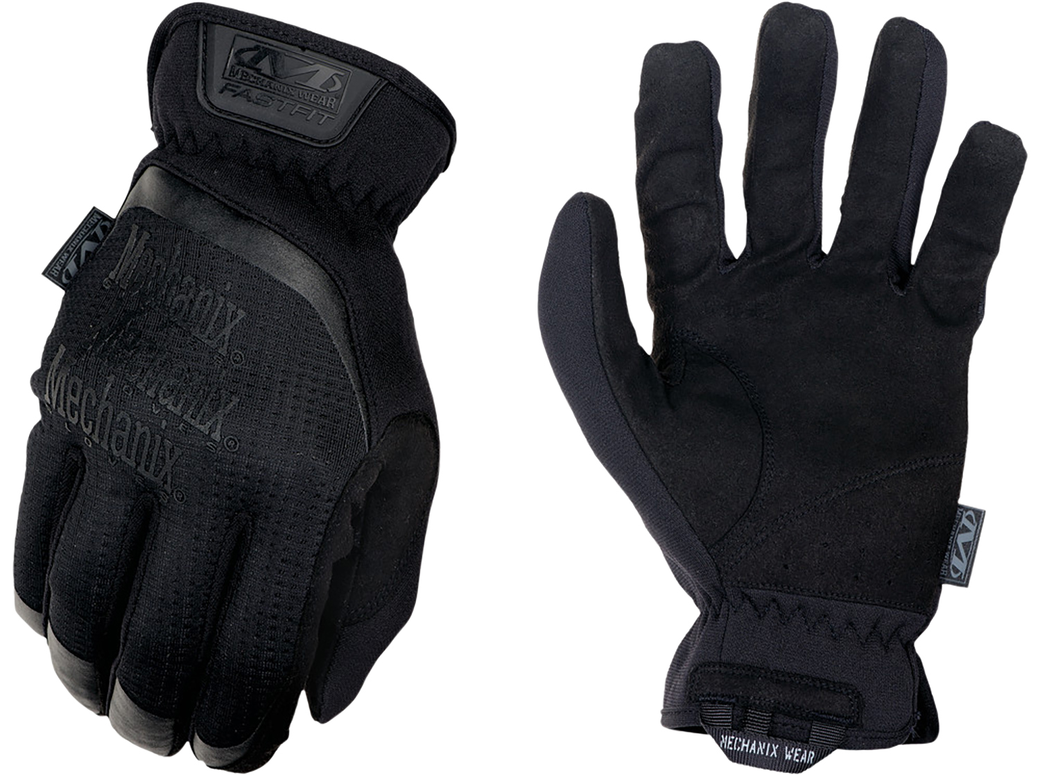 Mechanix Wear FFTAB-55-010 FastFit  Covert Touchscreen Synthetic Leather Large