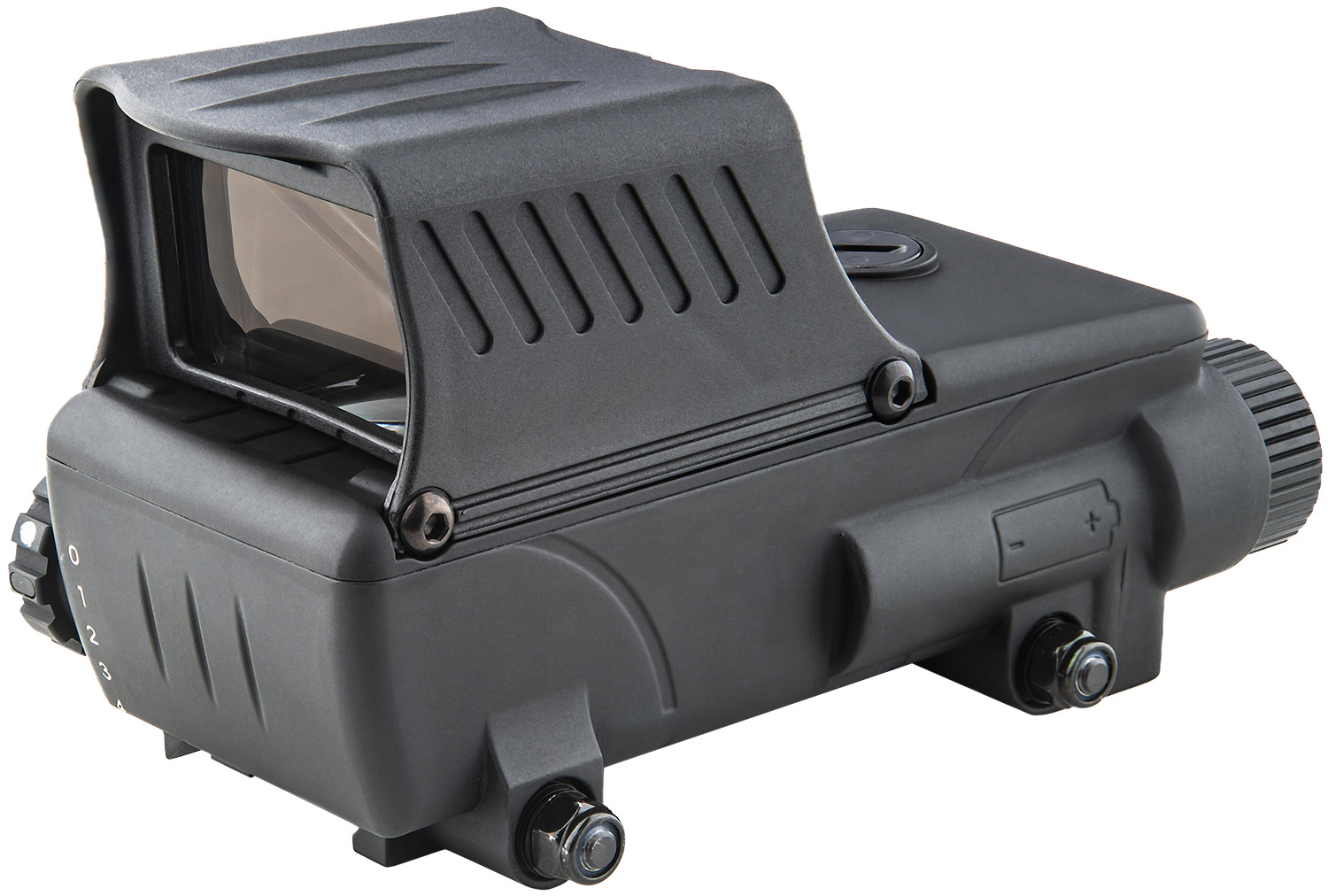 Meprolight USA 56850017 RDS Pro V2 Black 1x 2.2 MOA Green Dot/Bullseye Reticle Rifle