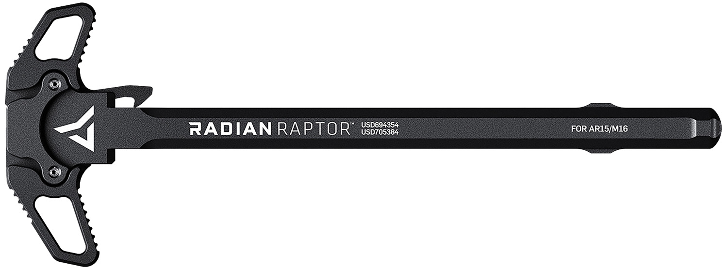 Radian Weapons R0001 Raptor  Ambi Charging Handle, Black, Fits Mil-Spec AR-15/M16 Platform