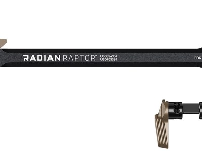 Radian Weapons R0299 Raptor  Charging Handle & 45/90 Talon Safety, FDE, Ambi Controls, Fits Mil-Spec AR-15/M16 Platform