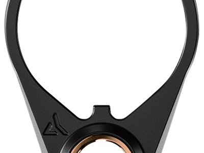 Radian Weapons R0078 Ultralight QD End Plate Fits AR-15/M16, Billet 6061-T6 Aluminum w/Titanium QD Swivel Cup, Black Anodized Finish