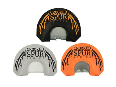 Foxpro CSMCOMBO Crooked Spur Combo Pack Diaphragm Call Double/3.5 Reed Turkey Sounds Attracts Turkeys Black/Orange/White 3 Piece
