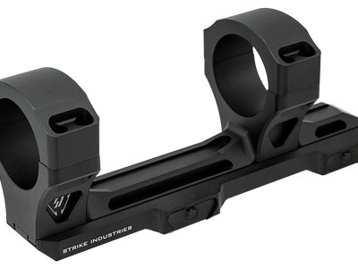 Strike Industries STRIKEASM Adjustable Scope Mount/Ring Combo Black Anodized