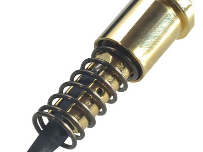 Strike Industries ARFAGC AR Forward Assist Gold Anodized Steel Fits AR-15/M16