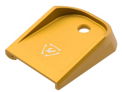 Strike Industries GALBPTITAN Base Plate  Compatible w/Glock Except 20/21/26/27/33/39, Titan Aluminum