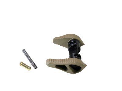 TIMBER CREEK OUTDOOR INC AMBISSFDE Safety Selector 45/90 Degree AR Platform Flat Dark Earth Aluminum Ambidextrous