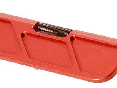 Timber Creek Outdoors ARBDCR Dust Cover  AR Platform Red Anodized Aluminum