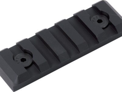 Timber Creek Outdoors M5SPRBL M-LOK 5 Slot Picatinny Rail  Black Anodized