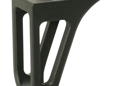 Timber Creek Outdoors MLPHSBL Low-Profile Handstop AR Platform Black Hardcoat Anodized Aluminum