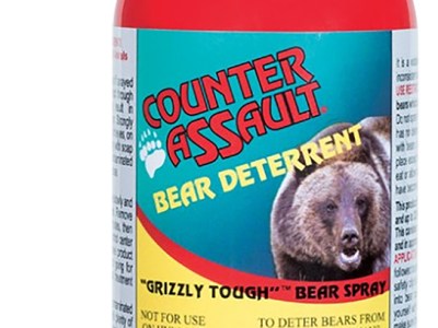 Counter Assault 15067035 Bear Spray  Capsaicin Range 32 ft-7 Seconds 10.20 oz Includes Holster