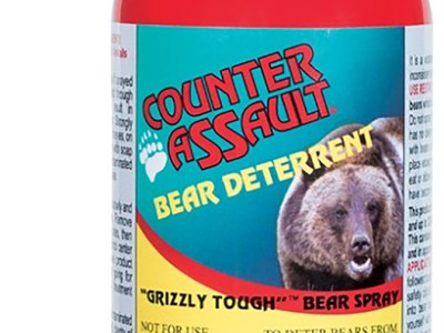 Counter Assault 15067027 Bear Spray  Capsaicin Range 32 ft-7 Seconds/40 ft-8 Seconds 8.10 oz/10.20 oz Includes 2 Holsters