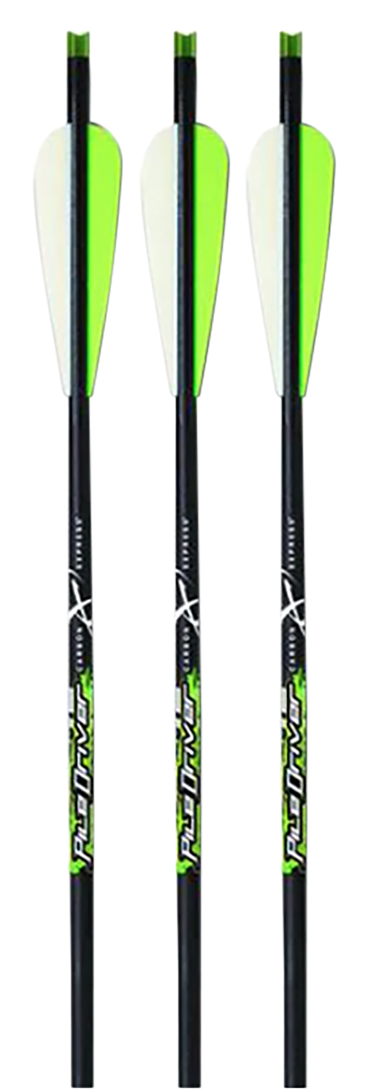 Carbon Express 52148 Piledriver Crossbolt Green 20″ Carbon Fiber 3 Pack