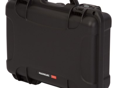 Nanuk 9101001 910  Waterproof Black Resin w/ Foam Padding&Airline Approved