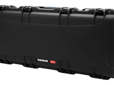 Nanuk 9851001 985  Black Polymer Tactical Rifle/Takedown Shotgun