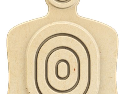 Birchwood Casey 3DTGTBTT Torso Target  31.25″ H x 21.25″ W x 1″ D 3D Bullseye Tan 3 Per Pack