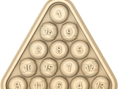 Birchwood Casey 3DTGTPRT Pool Rack  15.75″ H x 15.75″ W x 2.25″ D 3D Tan 3 Per Pack