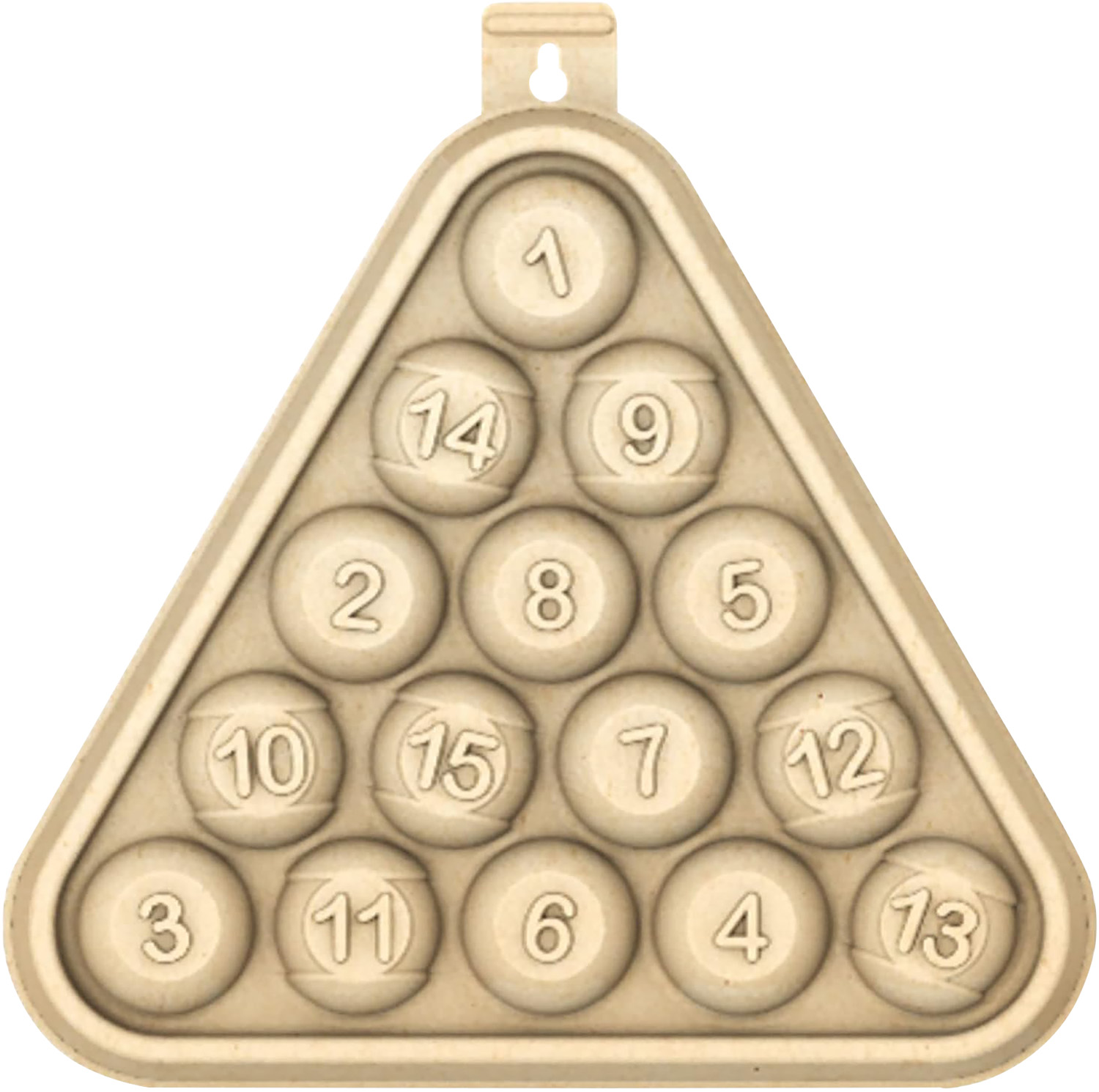 Birchwood Casey 3DTGTPRT Pool Rack  15.75″ H x 15.75″ W x 2.25″ D 3D Tan 3 Per Pack