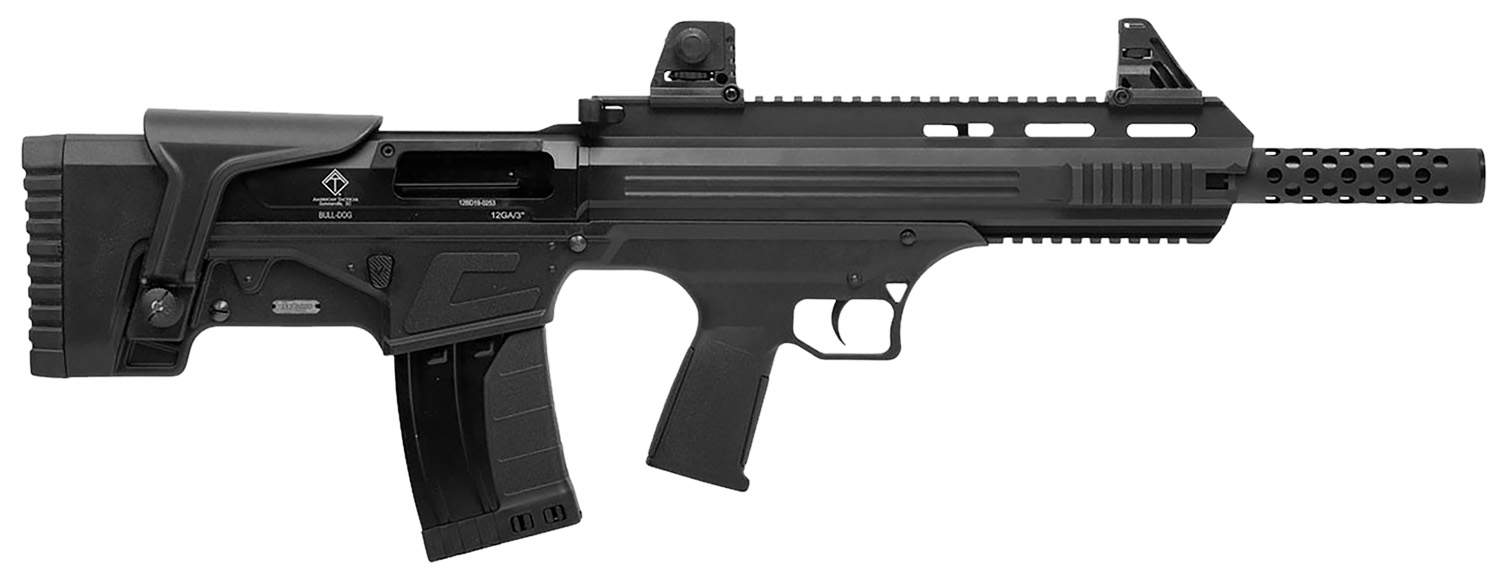 ATI ATIG20BDB Bulldog  20 Gauge 3″ 16″ 5+1 Black Steel Barrel, Black Aluminum Receiver, Picatinny Rail, Black Fixed Bullpup Stoc & Grip