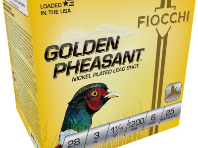 Fiocchi 283GP6 Golden Pheasant Extrema 28Gauge 3″ 11/16oz 6Shot 25 Per Box/10 Case