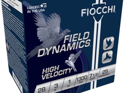 Fiocchi 283HV75 Field Dynamics High Velocity 28Gauge 3″ 1oz 7.5Shot 25 Per Box/10 Case