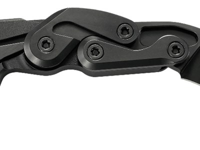 CRKT 4042 Provoke First Responder 2.41″ Folding Plain Black TiN D2 Steel Blade/Black Aluminum Handle Includes Sheath