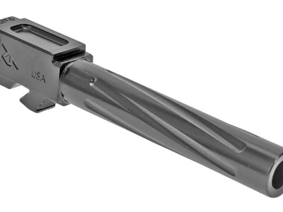 Rival Arms RA20G103D Precision Match Grade 9mm Luger Compatible w/Glock 17 Gen5, 4.49″ Fluted PVD Stainless Steel