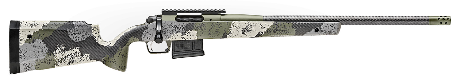 Springfield Armory BAW92265CMCFG 2020 WayPoint  6.5 Creedmoor 5+1 22″ CF Evergreen Camo Hybrid Profile w/M-LOK Stock Mil-Spec Green Cerakote Right Hand