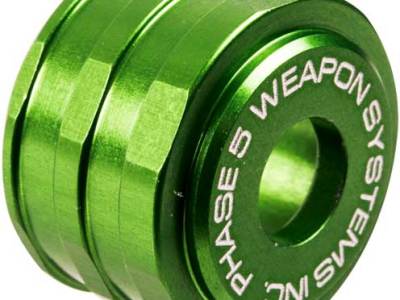 PHASE 5 SHOTGUN FOLLOWER – 12GA W/O MAG CRIMPS GREEN